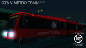 GTA V Metro Train (colorable edition)