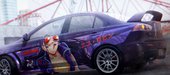 Itasha Nico Robin for Mitsubishi Lancer Evo X