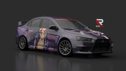 Itasha Nico Robin for Mitsubishi Lancer Evo X