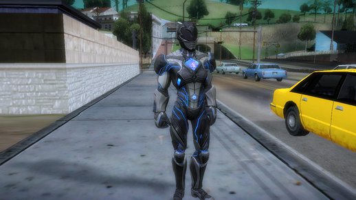 ZackTaylor (Black Ranger) Skin