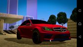 Mercedes-Benz C63 AMG 2012 (no txd) for android