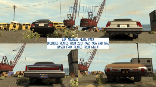 San Andreas Plate Pack