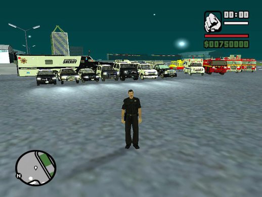 San Andreas Emergency Responders Megapack