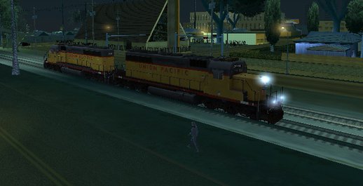 EMD SD40 Freight-2 Union Pacific 