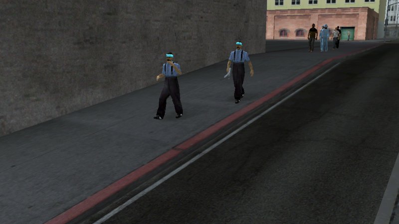 GTA San Andreas San Fierro Rifa Tags Restored For Mobile Mod