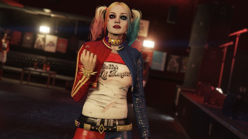 Harley Quinn Injustice 2 Add-On Ped/Replace v1.1.