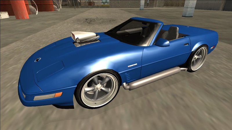 GTA San Andreas 1996 Chevrolet Corvette C4 Cabrio Mod