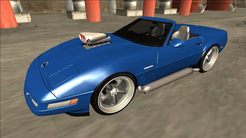 GTA San Andreas 1996 Chevrolet Corvette C4 Cabrio Mod