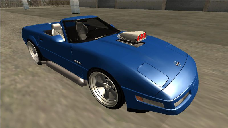 GTA San Andreas 1996 Chevrolet Corvette C4 Cabrio Mod