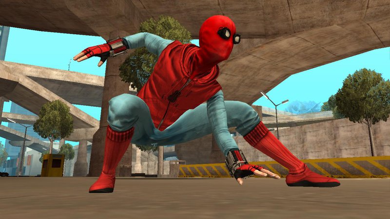 Image result for gta san andreas spiderman mod