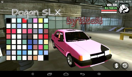 Tofaş Doğan SLX only dff For Android