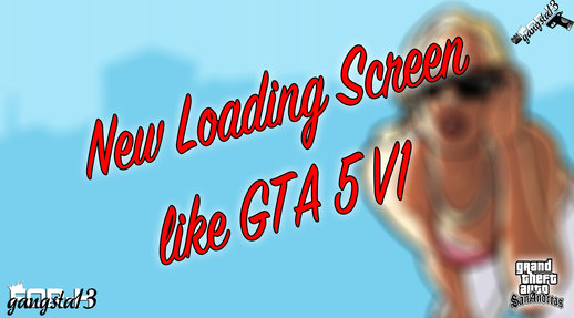 New Loading Screen like GTA 5 V1