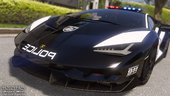 Lamborghini Centenario | Hot Pursuit Police [Add-On / Replace | Template]