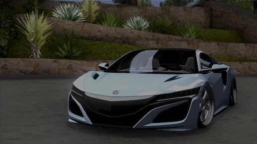 2017 Acura NSX Stance