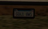 NAFTA/TLCAN/ALENA Plates