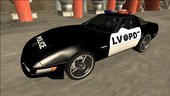 1996 Chevrolet Corvette C4 Police LVPD