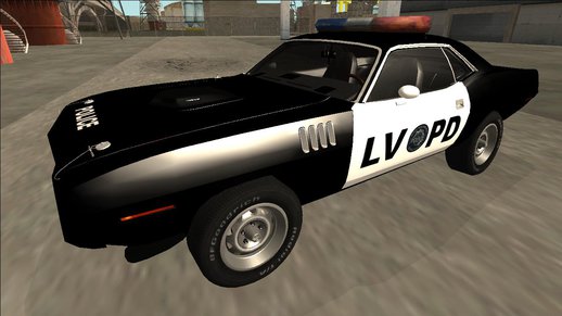 1971 Plymouth Hemi Cuda 426 Police LVPD