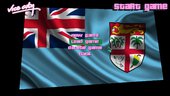 Fiji Flag Menu Background