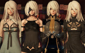 2B & A2 Nier Automata [Add-On Ped / Replace] v2.1