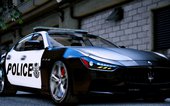 2014 Maserati Ghibli Police [Add-On | Tuning | Template]