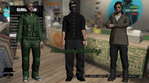 GTA V Online Smuggler DLC Skins Pack