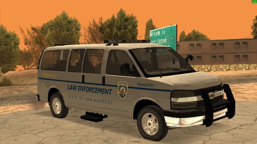 2013 Chevy Express San Andreas Law Enforcement