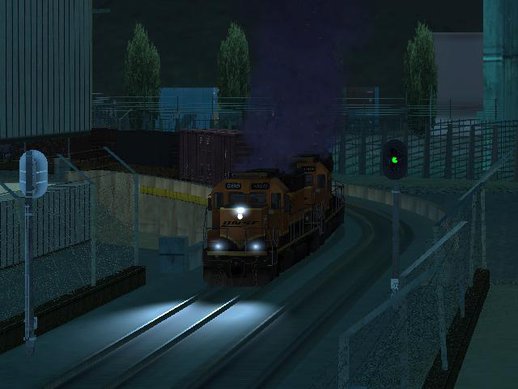 BNSF Freight Train with Reverse Cab New Realistic Freight Train 