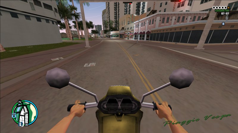 First Person View Mod - GTA: Vice City