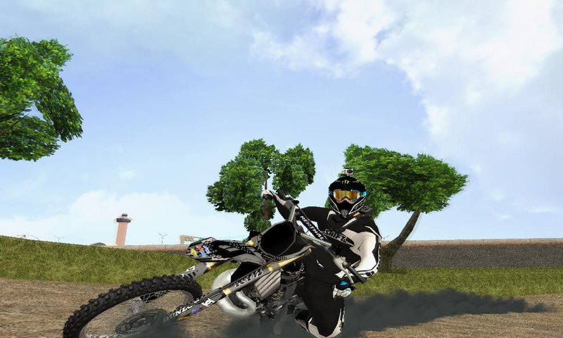 Yamaha YZF-250 Motocross para GTA San Andreas