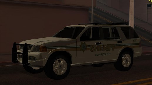 2002 Ford Explorer Boone County Sheriff's Office