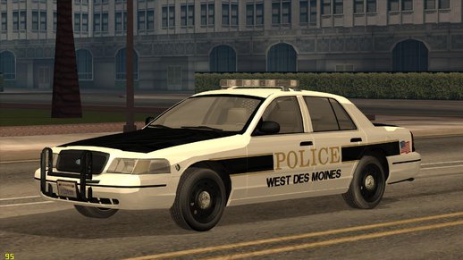2007 Ford Crown Victoria West Des Moines Police Department