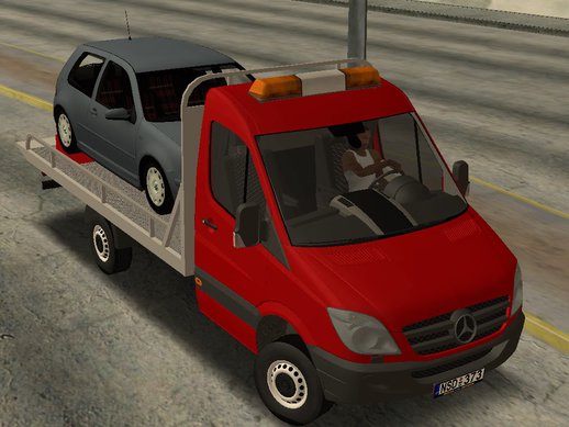 Mercedes Benz Sprinter Abschleppwagen