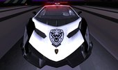 Police Lamborghini Veneno from NFS Rivals for GTA SA