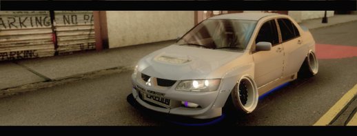 2003 Mitsubishi Lancer EVO IIV Clinched BodyKits Camber