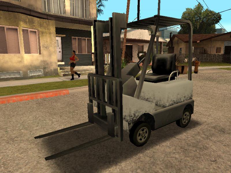 Gta San Andreas Metal Forklift Mod Gtainside Com