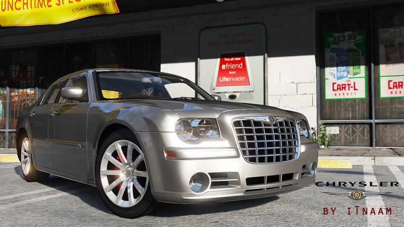 Gta 5 2008 Chrysler 300c Srt8 Tuning Livery Add On