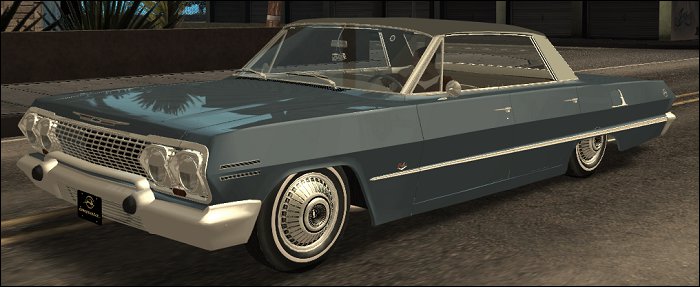 Download Chevrolet Impala 1963 Lowrider (DFF only) for GTA San Andreas  (iOS, Android)