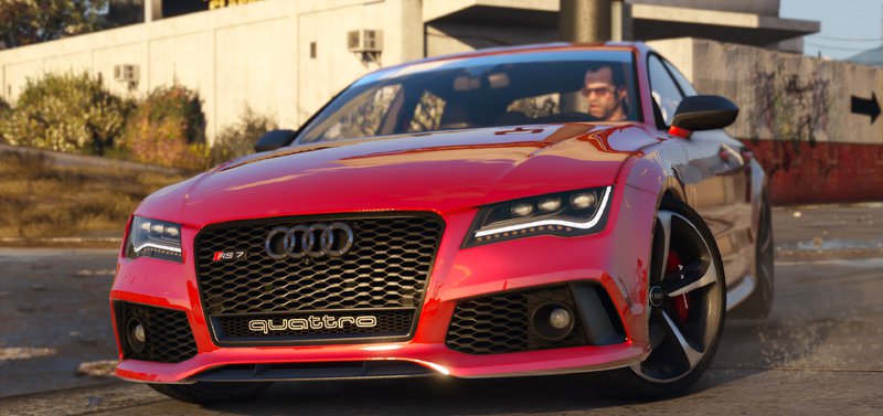 Gta 5 2013 Audi Rs7 Mod Gtainside Com