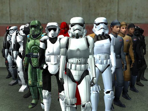 Star Wars Empire Pack Skin