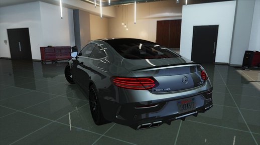 Mercedes-Benz C63 Coupe AMG (Add-on/Replace)