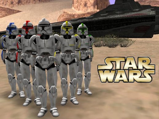 Star Wars JKA Clone Phase 1 Pack