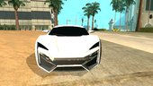 Lykan Hypersport 2013 for Android Dff Only