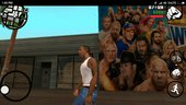 WWE Superstars Art Wall (friend request)