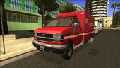 Ambulan GTA V - Adapted GTA SA (4 versions in one[paintjob])