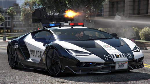 Lamborghini Centenario LP770-4 [REMASTERED] Police LSPD