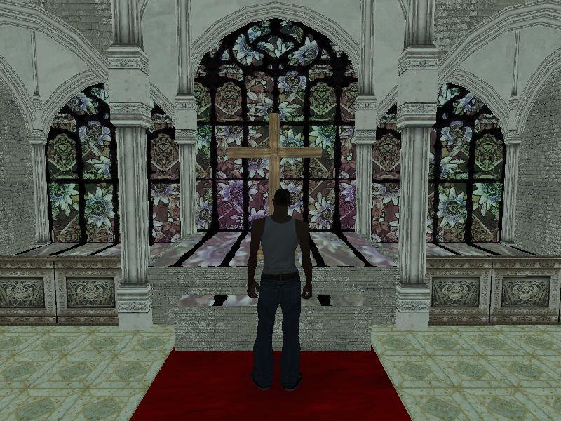 Gta San Andreas Iglesia Interior De San Fierro Mod Mod