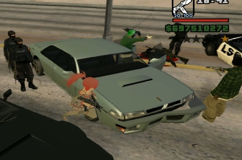 San Andreas Police Pursuits
