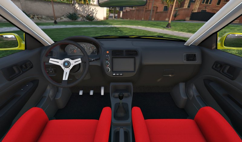 Gta 5 Honda Civic Em1 Coupe Si Replace Mod Gtainside Com