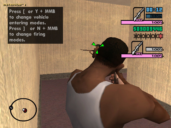 How to auto-aim in GTA San Andreas PC