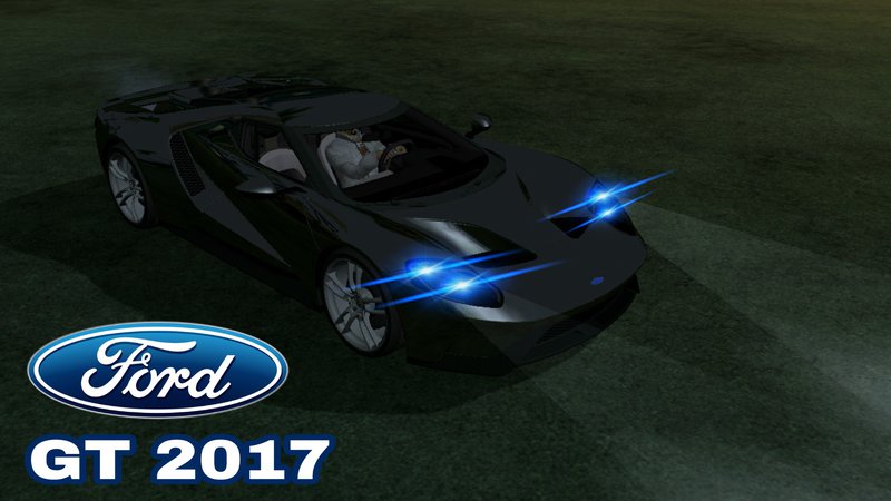 Ford GT 2017 para GTA San Andreas